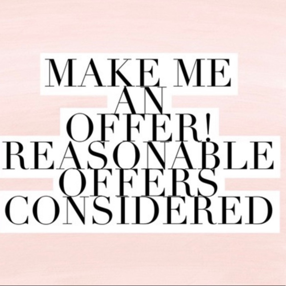 Make me an offer!